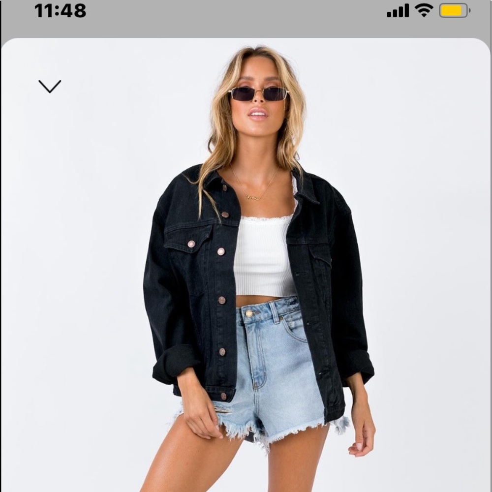 Black Denim Jacket